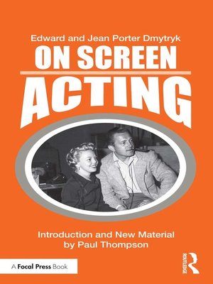 cover image of On Screen Acting